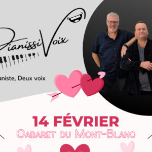 Repas et concert PianissiVoix pour la Saint Valentin (midi)